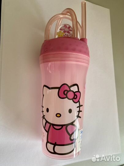 Hello kitty бутылка тамблер стакан 300 мл