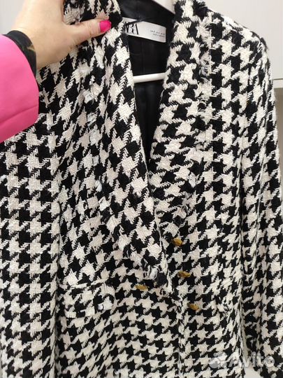 Твидовый пиджак Zara