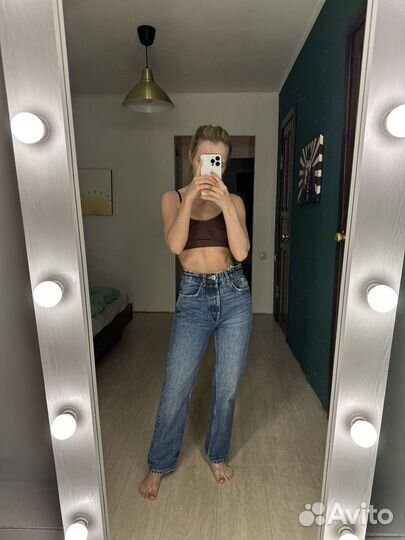 Джинсы zara 34