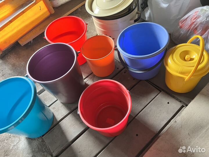 Ведра пластиковые