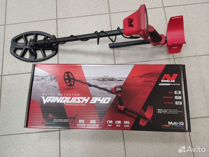 Металлодетектор Minelab vanquish 340