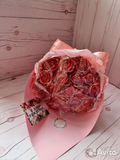 Изготовление букета на 1 сентября/цветы съедобные