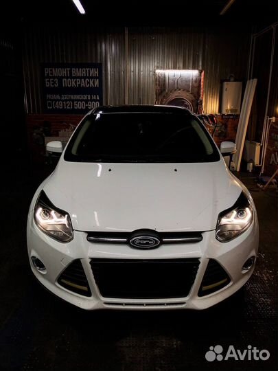 Ангельские глазки на фары Ford focus 3