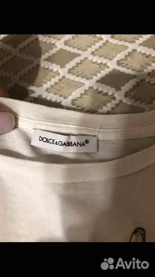 Dolce Gabbana футболка оригинал на 4 года