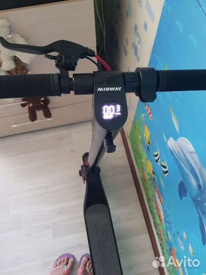 Самокат взрослый электрический бу