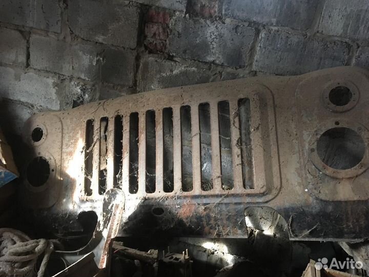 Облицовка радиатора газ 53