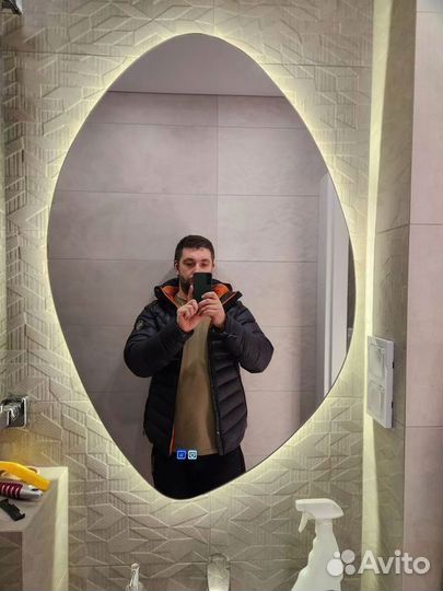 Зеркало в ванную с LED подсветкой