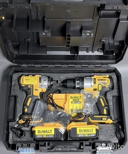 Dewalt 2 в 1 гайковерт + шуруповерт