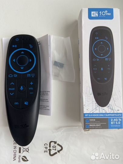 Пульт-аэромышь G10S PRO 2.4G & Bluetooth 5.0