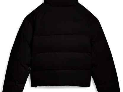Puma Corduroy Puffer Jacket Пуховик женский, черный, Москва