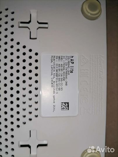 Wifi роутер mikrotik lite
