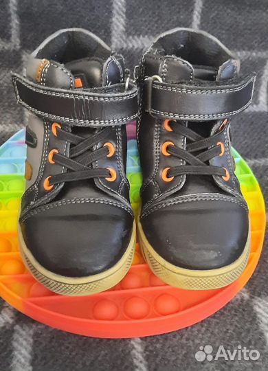 Ботинки демисезонные на мальчика 27 размер