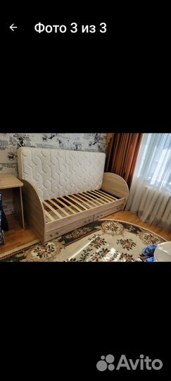 Кровать подростковая с матрасом