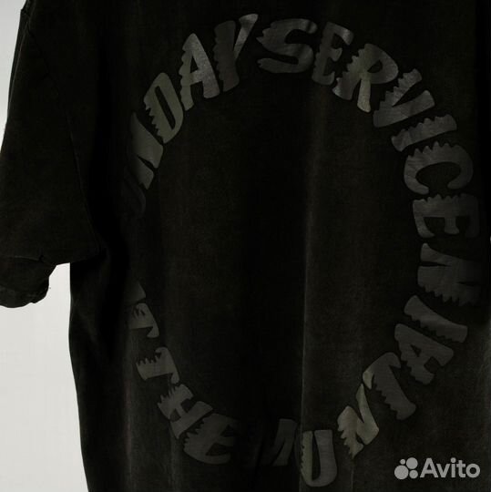 Cav empt футболка черная Sunday service