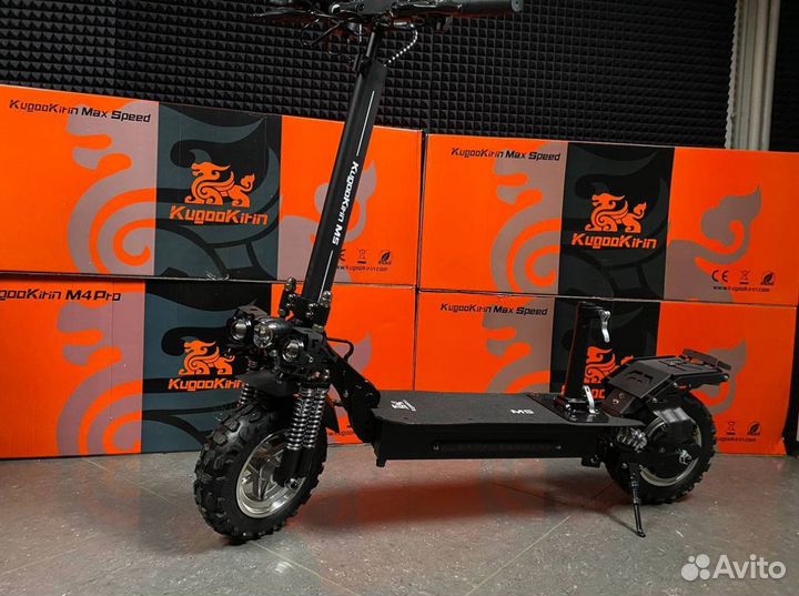 Электросамокат Kugoo m5 sport внедорожный