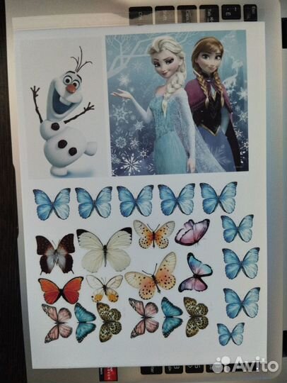 Сахарная и вафельная печать