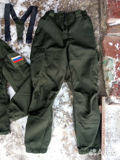 Костюм Горка Хаки демисезонный на флисе