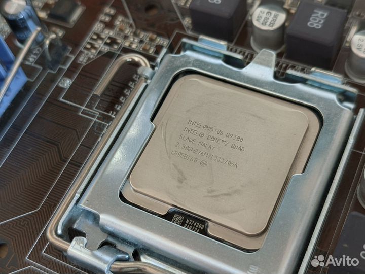 Материнская плата 775/DDR3 и процессор Quad Q9300