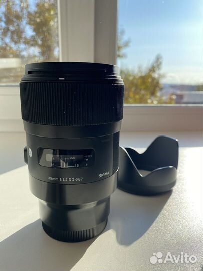 Объектив sigma 35 mm 1 4 sony