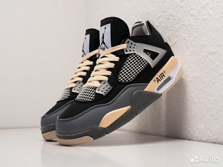 Кроссовки OFF White x Nike Air Jordan 4 Retro B316