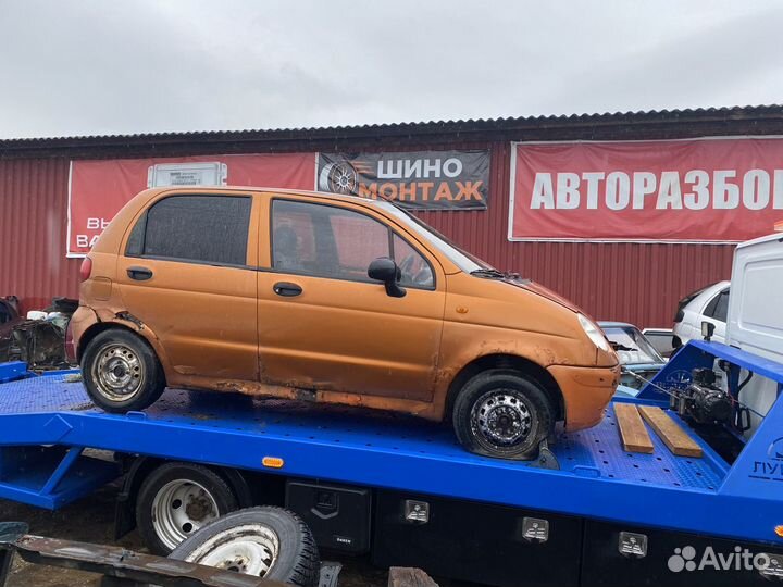 Авто разбор daewoo matiz