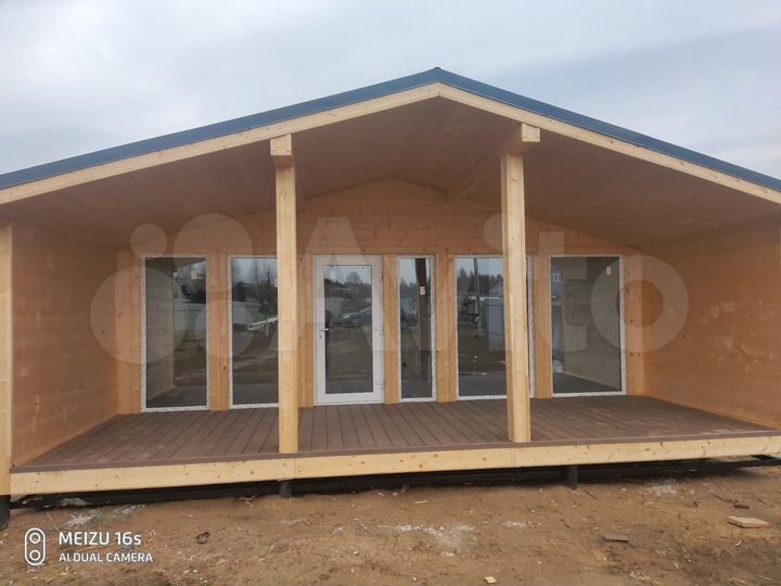 Коттедж 90 м² на участке 8 сот.