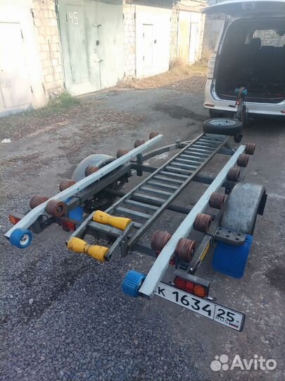Прицеп Лодочный Оцинкованный С Документами