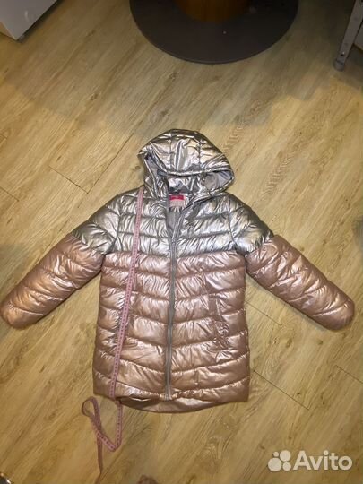 Зимний пуховик на девочку 158