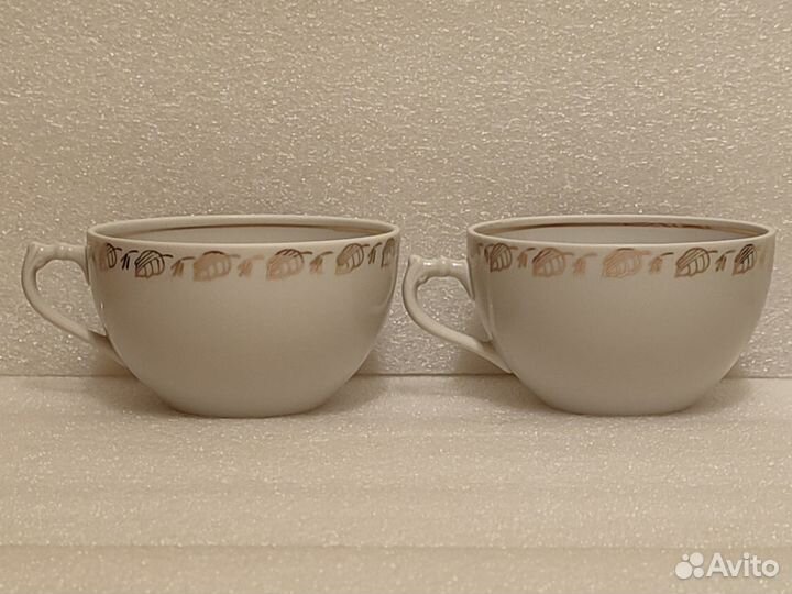 Чашки чайные. Дулёво. Цена за 2 чашки