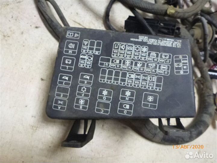 Проводка моторного отсека Mitsubishi Space Star