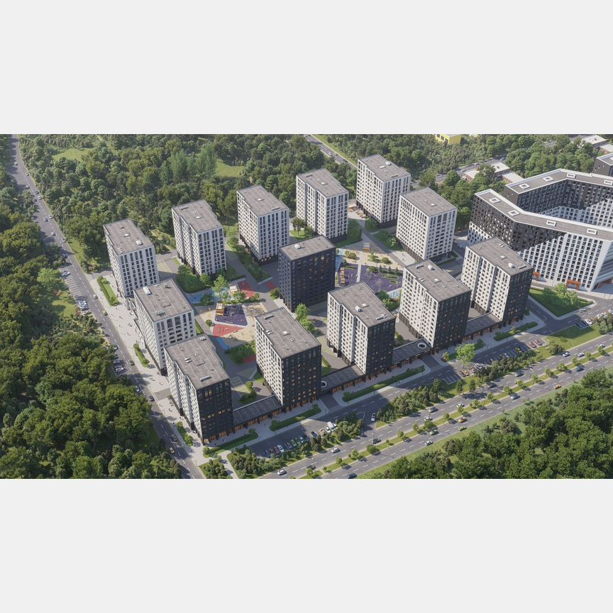 2-к. квартира, 60,6 м², 9/13 эт.
