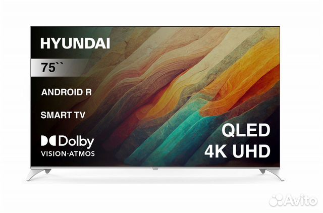 Телевизор 75 дюймов Qled. 4K. Новые. Гарантия объявление продам