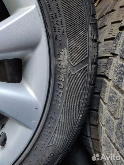 Летние колёса 215/50 R17 Mazda