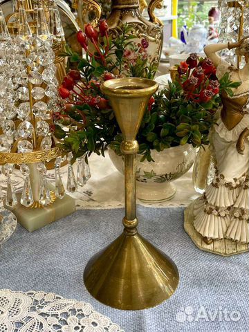 Подсвечник латунь Индия