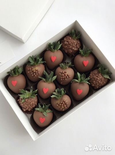 Клубника в шоколаде набор
