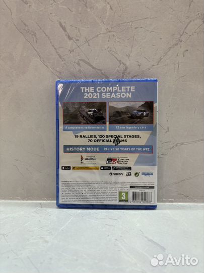 Диск WRC 10 игра для PS5