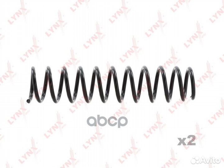 Пружина подвески задняя зад прав/лев SC2473