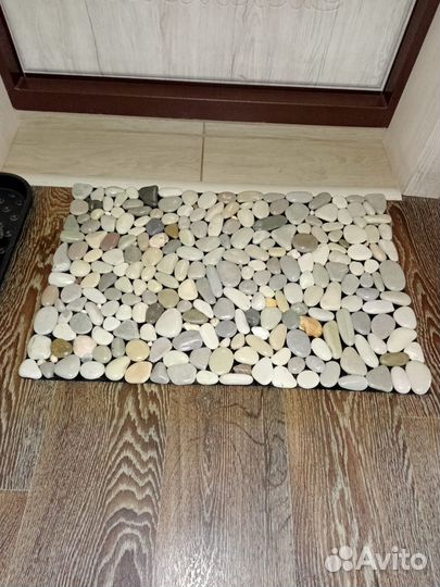 Коврик из натурального морского камня