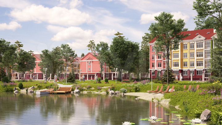 1-к. квартира, 41,4 м², 1/4 эт.