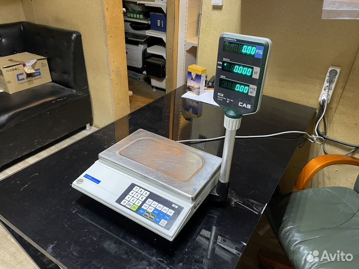Весы Cas Ap стойка