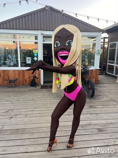 Продам ростовую куклу мулатку