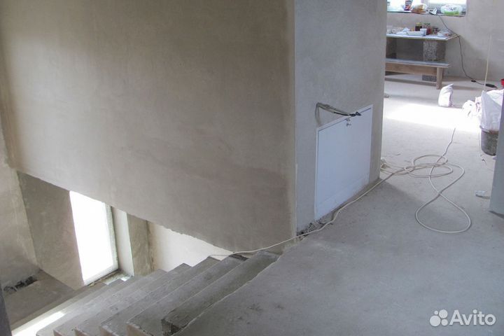 Штукатурка стен механическая машинная