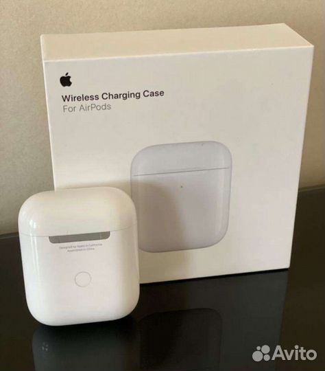 Кейс Airpods беспроводная зарядка