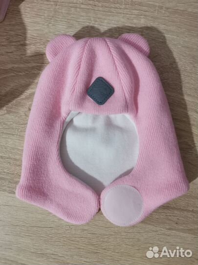 Шапка-шлем весна 36-38 размер