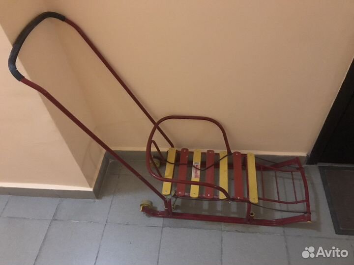 Детские зимние санки