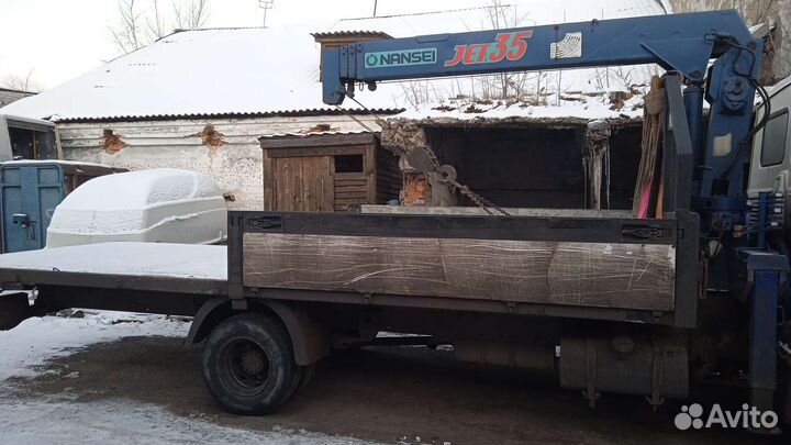 Аренда и услуги манипулятора, стрела 3 т, 10 м, борт 5 т, 6 м