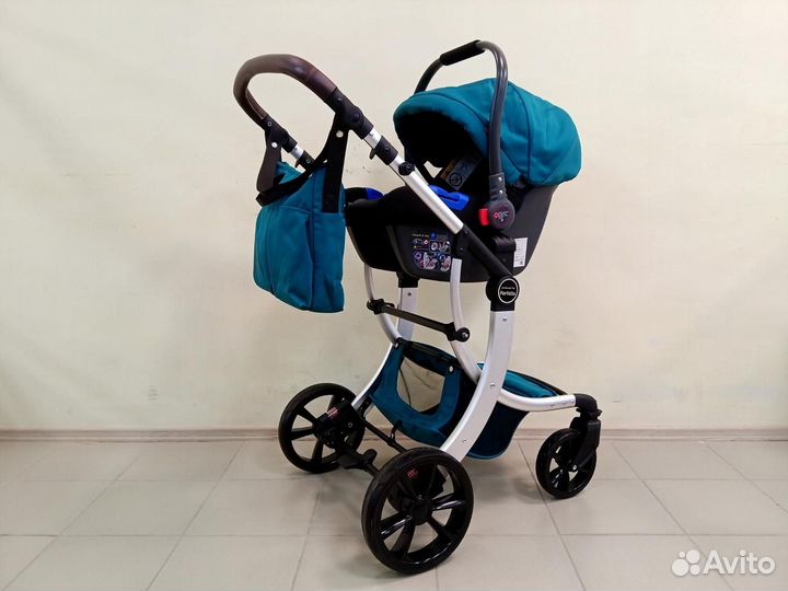 Коляска 3 в 1 Aimile Original New Silver. /Новая