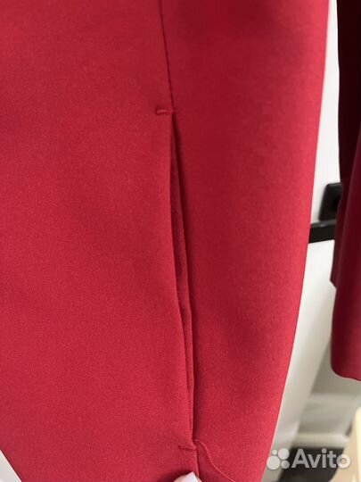 Жакет благородного винного цвета