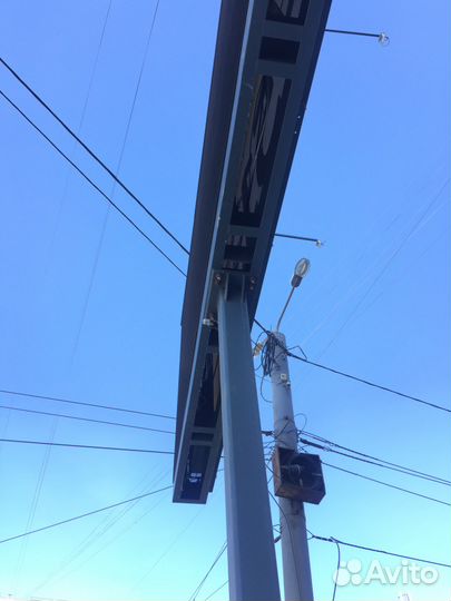 Уличный светодиодный видеоэкран 3*6 м кабинетный