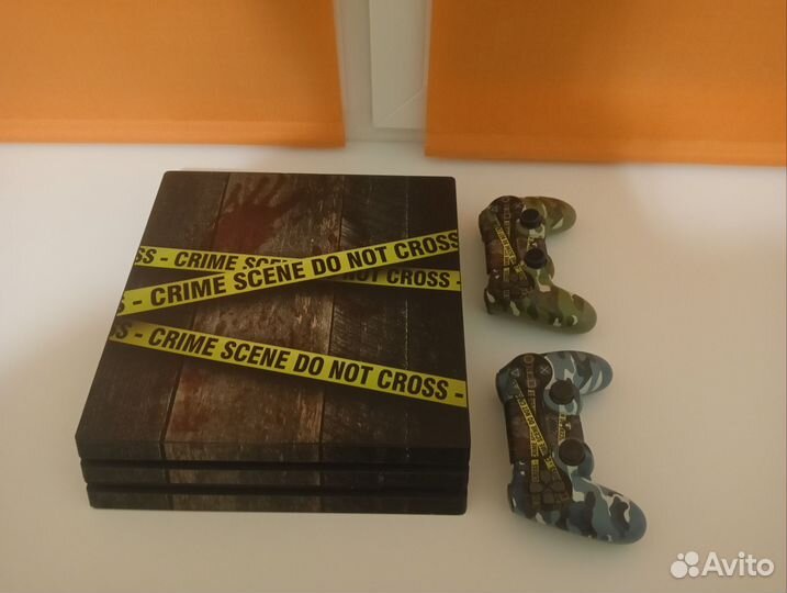 PlayStation 4 Pro 1tb Crime Scene Edition 9.61